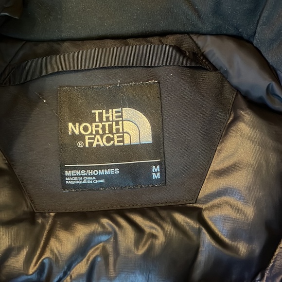 The North Face Men’s Medium Gotetex Down Winter Jacket Black and Dark Grey - Picture 7 of 9